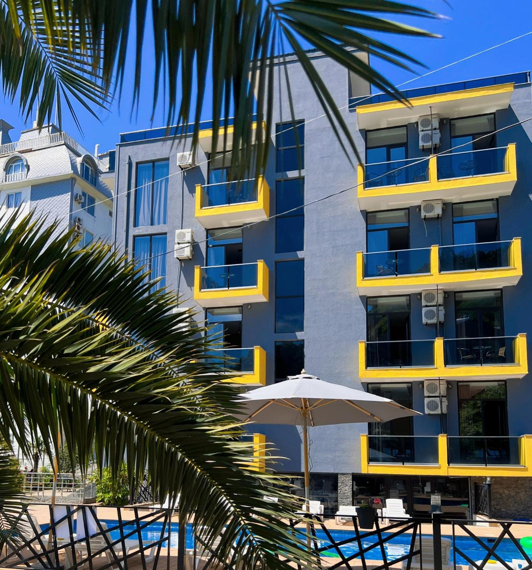 Casa Del Mar Hotell Kvariati Eksteriør bilde